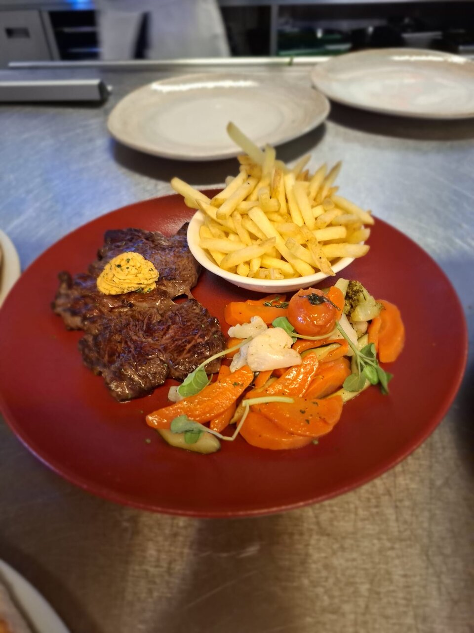 Entrecôte, frites maison