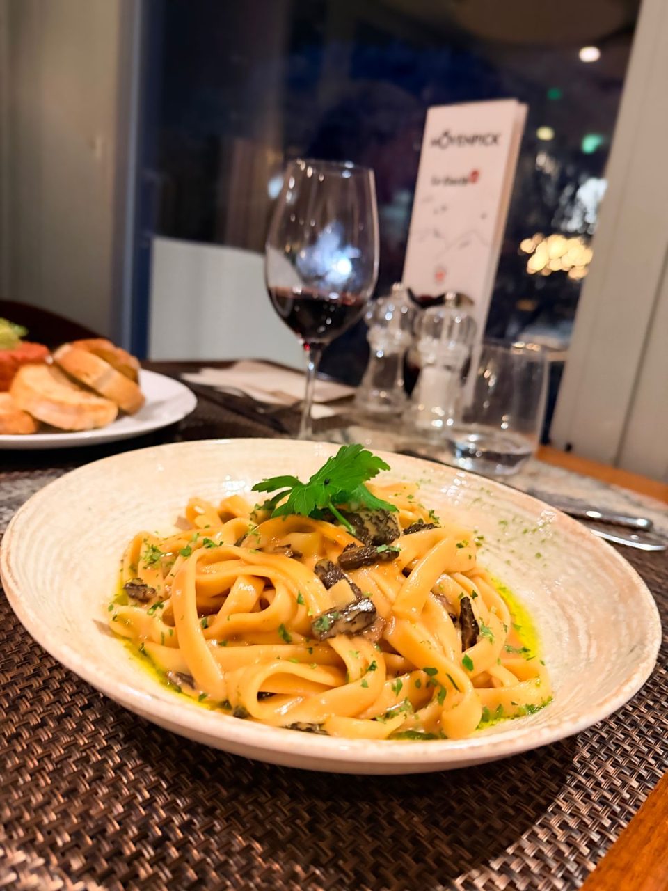 Fettuccine aux morilles